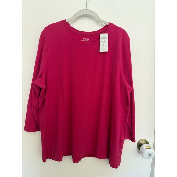 NWT Chico's t shirt bundle size 3 - Picture 3 of 4